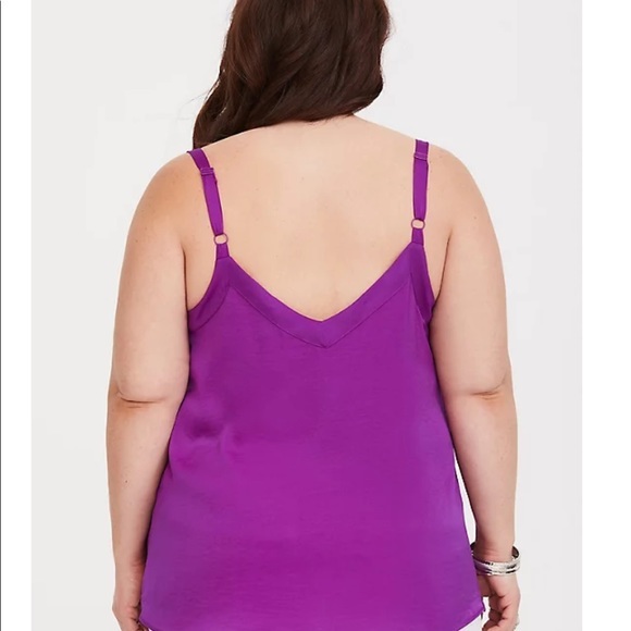 Sophie Fuchsia Button Loop Cami Torrid 4 - Picture 8 of 9